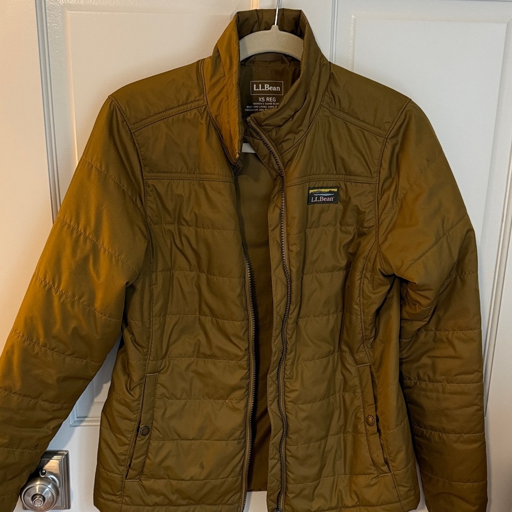 LL Bean Olive Green Jacket